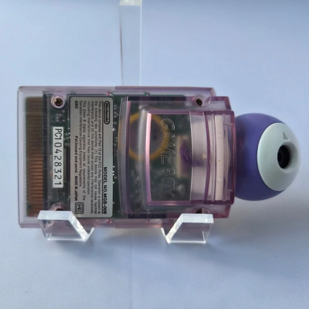 Authentic Japanese Pocket Camera Clear Purple (Game Boy) MGB-006 - TESTED